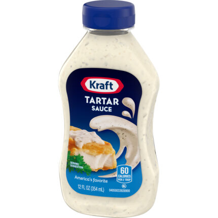 Kraft, Tartar Sauce Original Bottle, Case Of 12, 12 Fl Oz