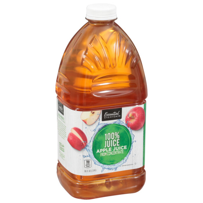 Essential Everyday, Apple 100% Juice, Case Of 6, 96 Fl Oz - Image 1