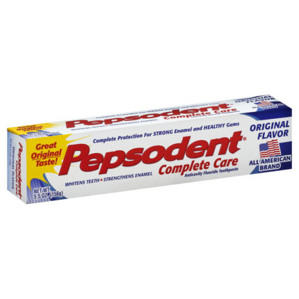 Pepsodent, Toothpaste, Case Of 24, 5.5 Oz