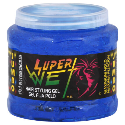 Super Wet, Hair Styling Gel, Case Of 6, 35.2 Oz