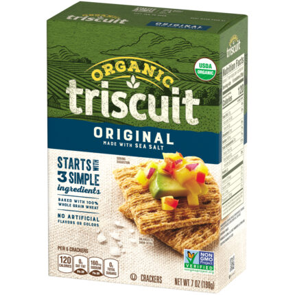 Triscuit , Organic Crackers Original, Case Of 6, 7 Oz