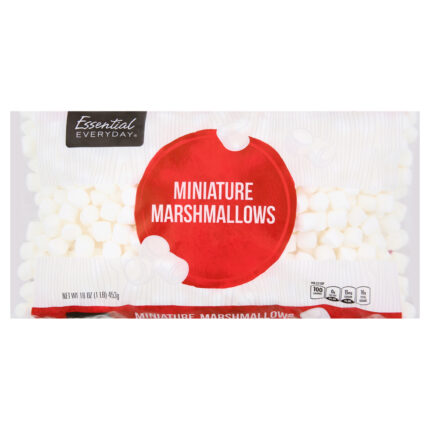 Essential Everyday, Miniature Marshmallows, Case Of 12, 16 Oz