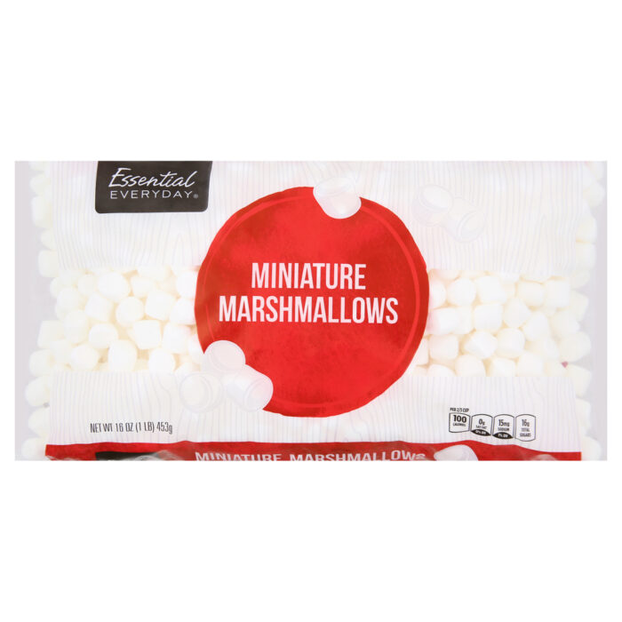 Essential Everyday, Miniature Marshmallows, Case Of 12, 16 Oz - Image 1
