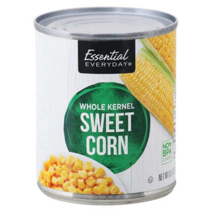 Essential Everyday, Sweet Corn Whole Kernel, Case Of 12, 8.5 Oz