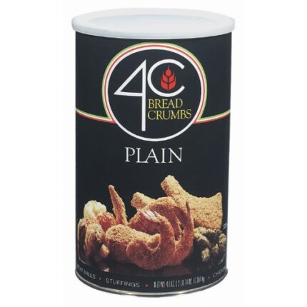 4C Foods, Bread Crumbs Plain, Case Of 6, 46 Oz