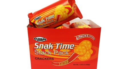 Global Brands, Snack Time Stack Pack Salted, Case Of 12, 8.9 Oz
