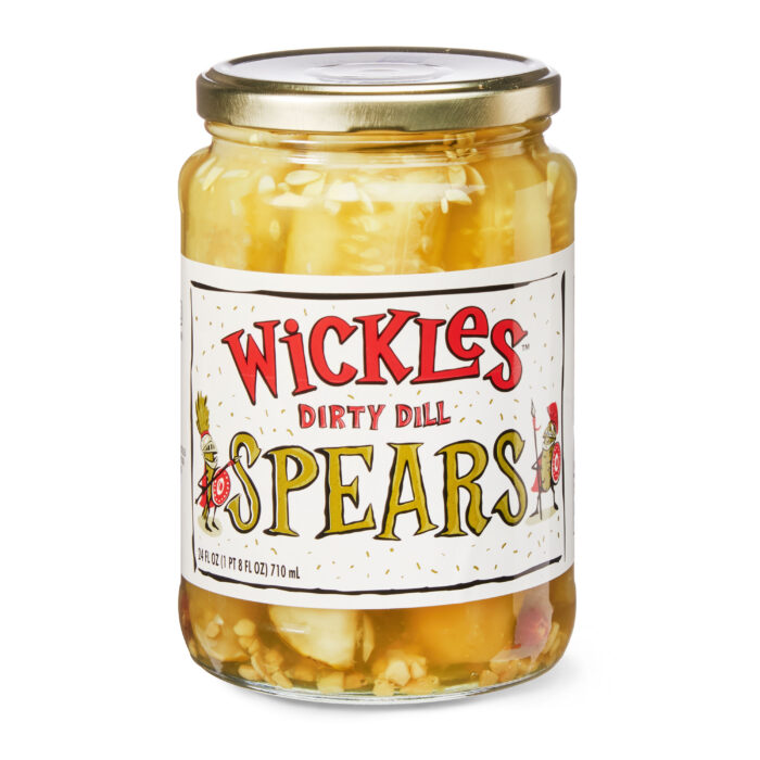 Wickle Pickles,Dirty Dill Spears 24 Oz - Image 1