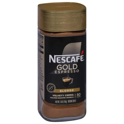 Nescafe, Gold Espresso Instant Coffee, Case Of 6, 3.5 Oz