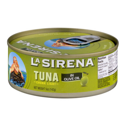 La Sirena, Tuna Olive Oil Chunk, Case Of 12, 5 Oz