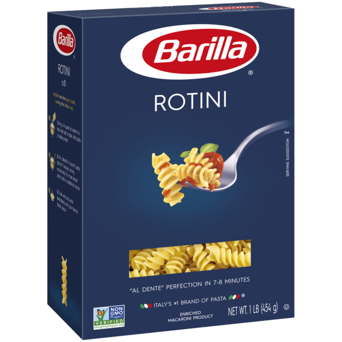 Barilla, Rotini Pasta Box, Case Of 12, 16 Oz - Image 1