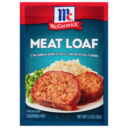 Mccormick, Meat Loaf Seasoning Mix, Case Of 12, 1.5 Oz