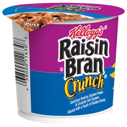 Kellogg's, Rasin Bran Crunch Cereal, Case Of 12, 2.8 Oz