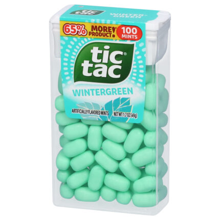 Tic Tac, Wintergreen Mints, Case Of 12, 1.7 Oz
