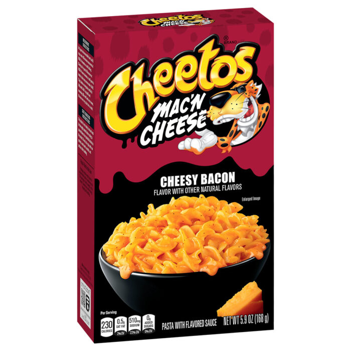 Cheetos, Mac'N Cheese Flavored And Cheesy Bacon, Case Of 12, 5.9 Oz - Image 1