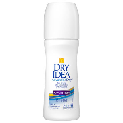 Dry Idea, Advanced Powder Fresh Antiperspirant Roll On, Case Of 6, 3.25 Oz