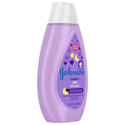 Johnson'S, Tear Free Bedtime Baby Bath Soothing Aromas, Case Of 3, 13.6 Fl Oz