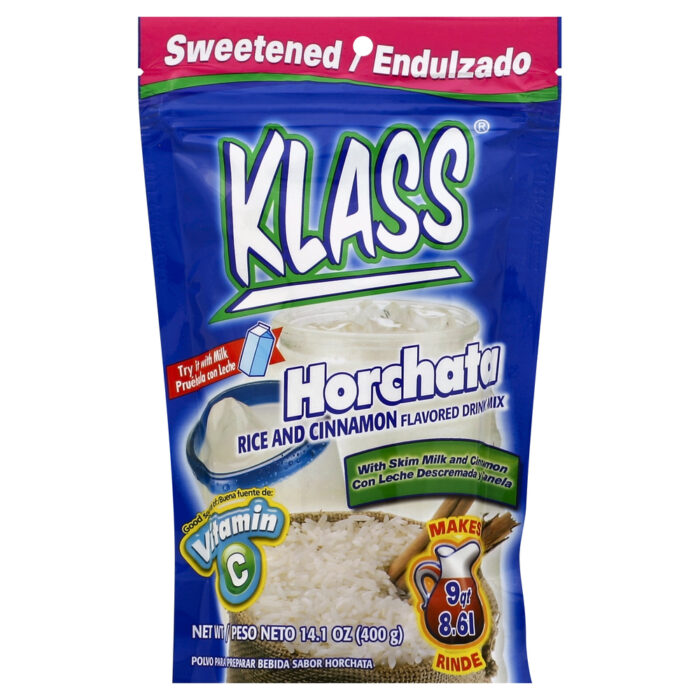 Klass, Horchata Naturally Flavored Drink Mix, Case Of 18, 14.1 Oz - Image 1