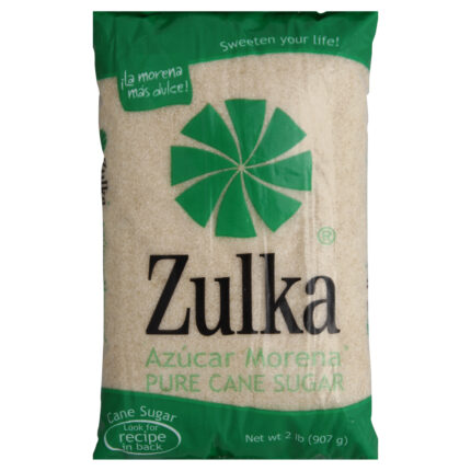 Zulka, Morena Pure Cane Sugar, Case Of 10, 2 Lb