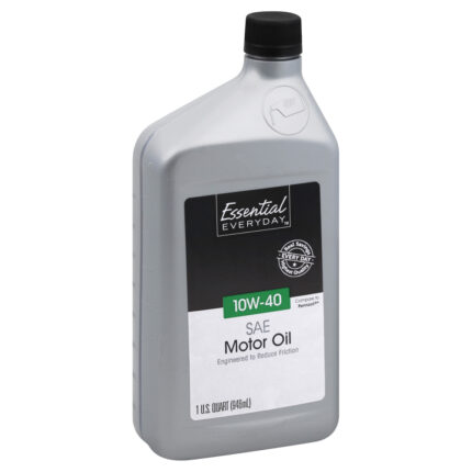 Essential Everyday, Motor Oil Sae 10W-40, Case Of 12, 32 Fl Oz