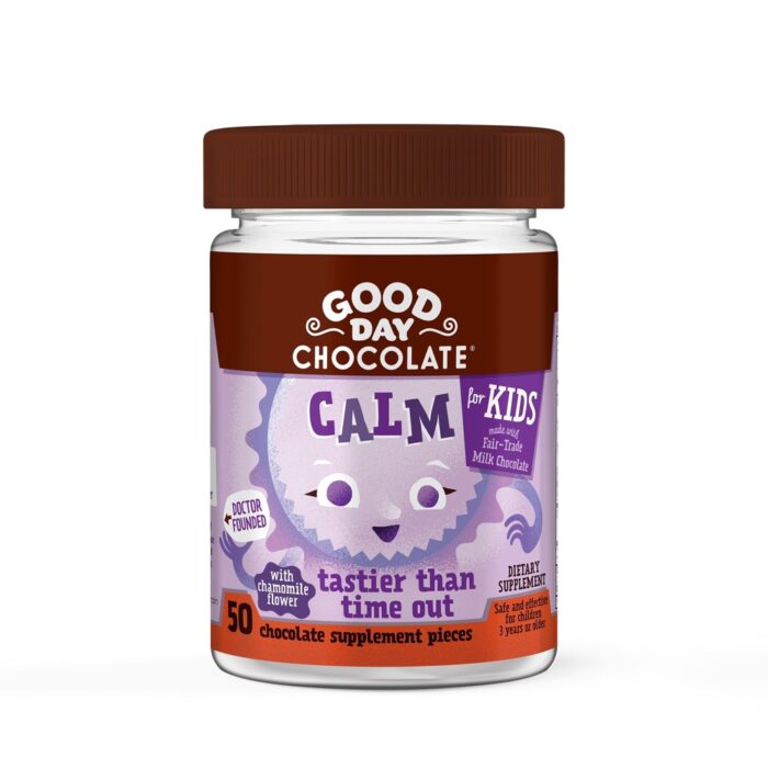 Gooday Chocolate Supp,Kids,Calm 50 Ct - Image 1