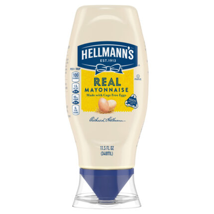 Hellmann'S, Real Mayonnaise, Case Of 12, 11.5 Fl Oz