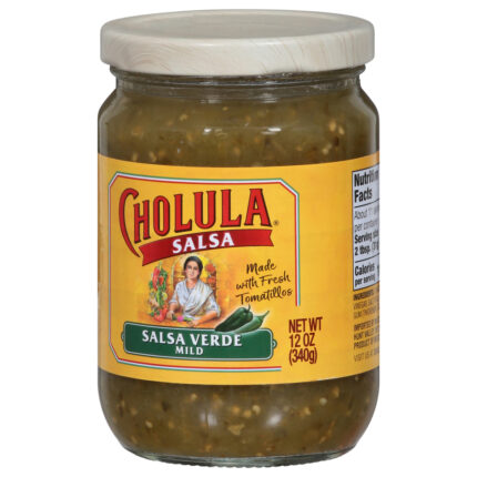 Cholula, Mild Salsa Verde Salsa, Case Of 6, 12 Oz