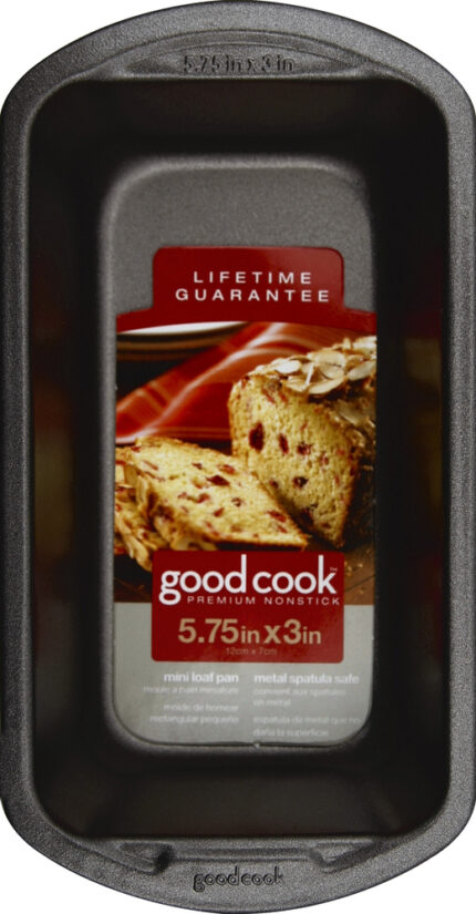 Good Cook, Loaf Pan Mini Nonstick 5.75 In X 3 In, Case Of 6, 1 Ct