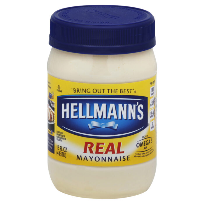 Hellmann'S, Real Mayonnaise, Case Of 12, 15 Fl Oz - Image 1