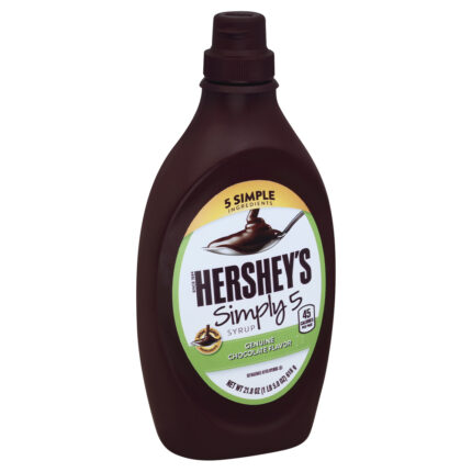 Hershy Chocolate Syrup,Simply 5 21.8 Oz