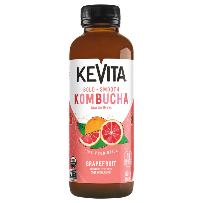 Kevita Kombucha,Og2,Grapefruit 15.2 Fz - Image 1