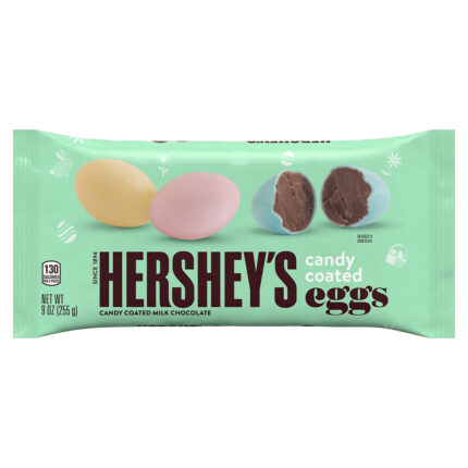 Hershey'S, Candy Coated Milk Chocolate Easter Eggs Candy, Case Of 36, 9 Oz