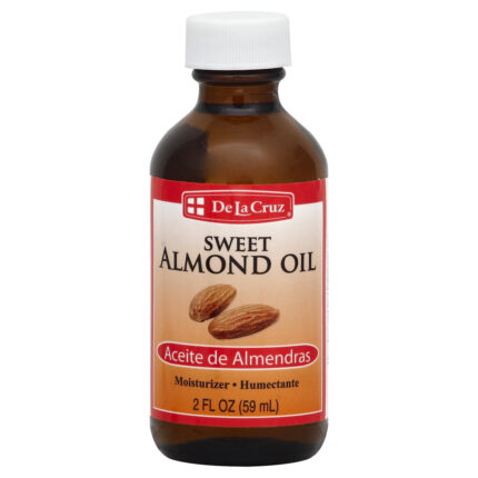 De La Cruz, Sweet Almond Oil, Case Of 12, 2 Fl Oz