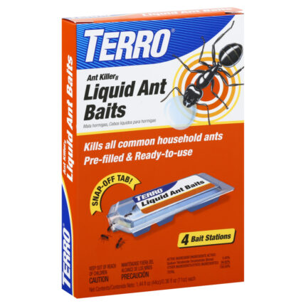 Terro, Ant Killer Ii Liquid Ant Bait Stations, Case Of 12, 4 Ct
