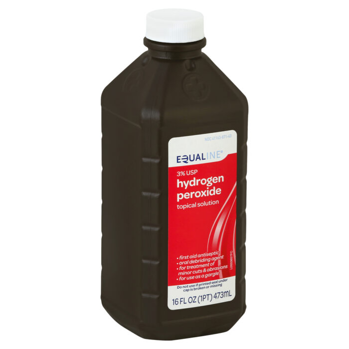 Equaline, Hydrogen Peroxide, Case Of 12, 16 Fl Oz - Image 1