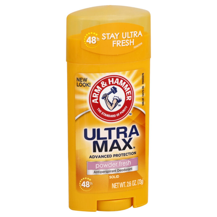 Arm & Hammer, Ultramax Deodorant Antiperspirant Powder Fresh, Case Of 6, 2.6 Oz - Image 1