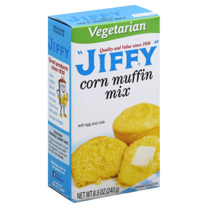 Jiffy, Corn Muffin Mix, Case Of 24, 8.5 Oz