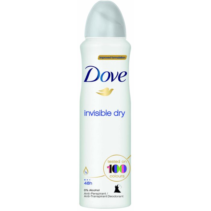 Dove Deodorant Spray 150 Ml / 5.07 Oz Invisible Dry Women - Image 1