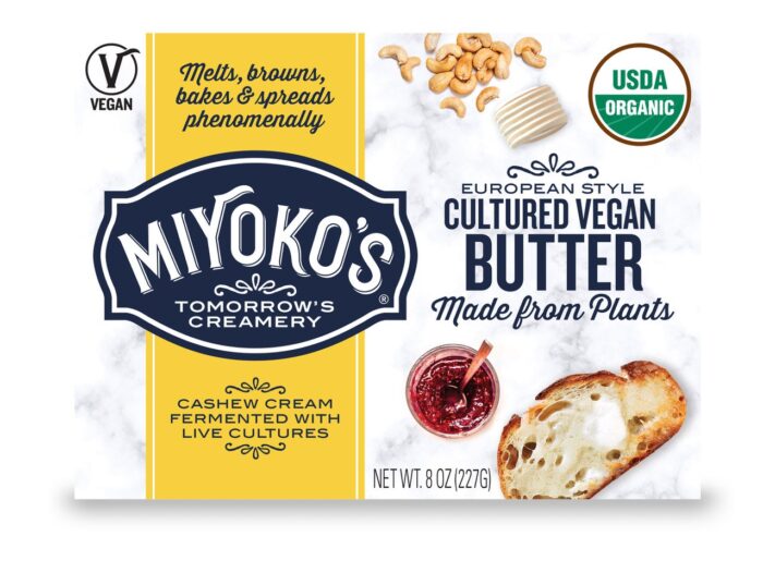 Miyoko Vegan Butter,Og2,Cultured 8 Oz - Image 1
