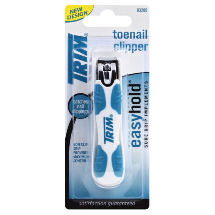 Trim, Easy Hold Non-Slip Grip Toenail Clipper, Case Of 6, 1 Ct