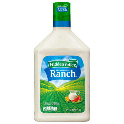 Hidden Valley, The Original Ranch Topping And Dressing, Case Of 9, 52 Fl Oz