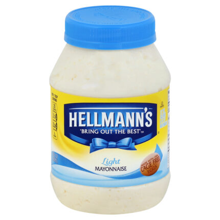 Hellmann'S, Light Mayonnaise, Case Of 12, 30 Fl Oz