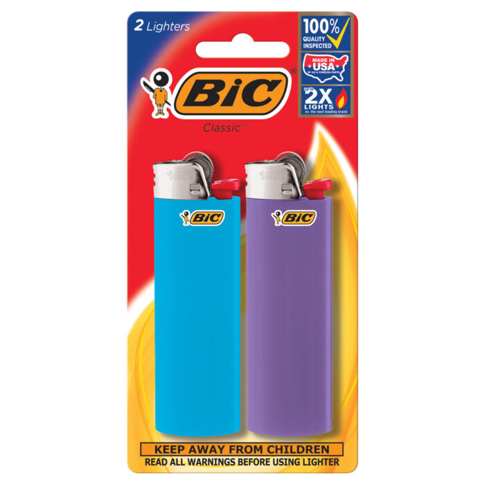 Bic, Classic Lighters, Case Of 12, 2 Ct - Image 1