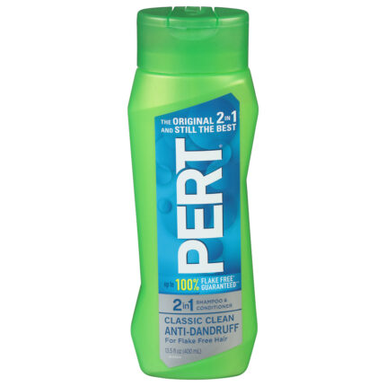 Pert, Shampoo & Conditioner Classic Clean Anti-Dandruff, Case Of 6, 13.5 Fl Oz