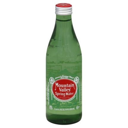 Mvspng Water,Spring,Glass .33 Ltr