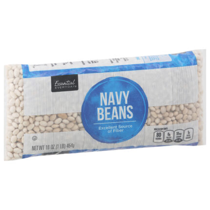 Essential Everyday, Beans Navy, Case Of 12, 16 Oz