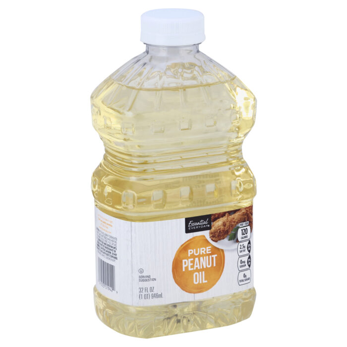 Essential Everyday, Pure Peanut Oil, Case Of 12, 32 Fl Oz - Image 1