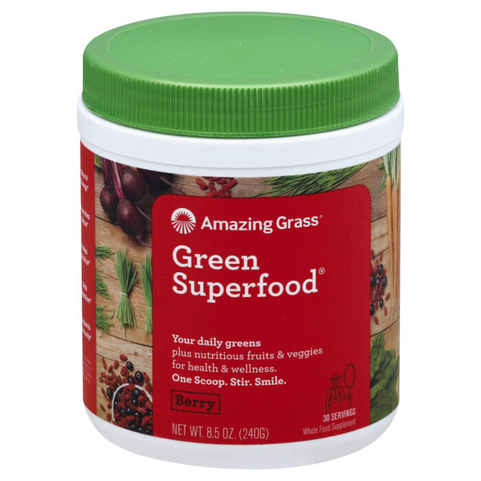 Amzgrs Green Suprfd,Berry,30 Srv 8.5 Oz - Image 1