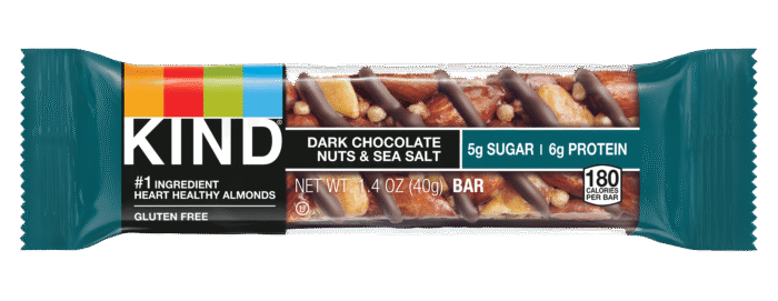 Kind, Dark Chocolate Nuts & Sea Salt Bar, Case Of 12, 1.4 Oz - Image 1