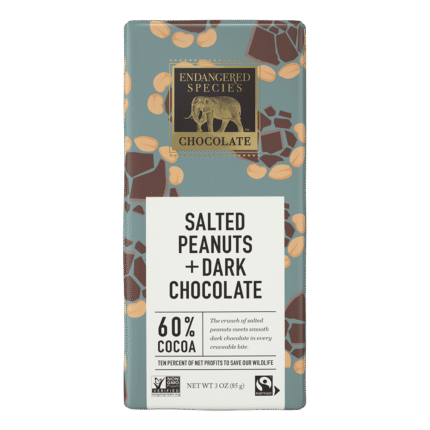 Endang Choc Br,Dk,W/Peanuts 3 Oz