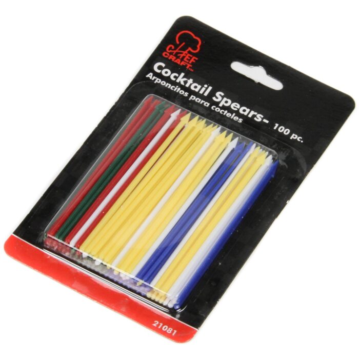 Chef Craft, Cocktail Spears, Case Of 12, 100 Ct - Image 1